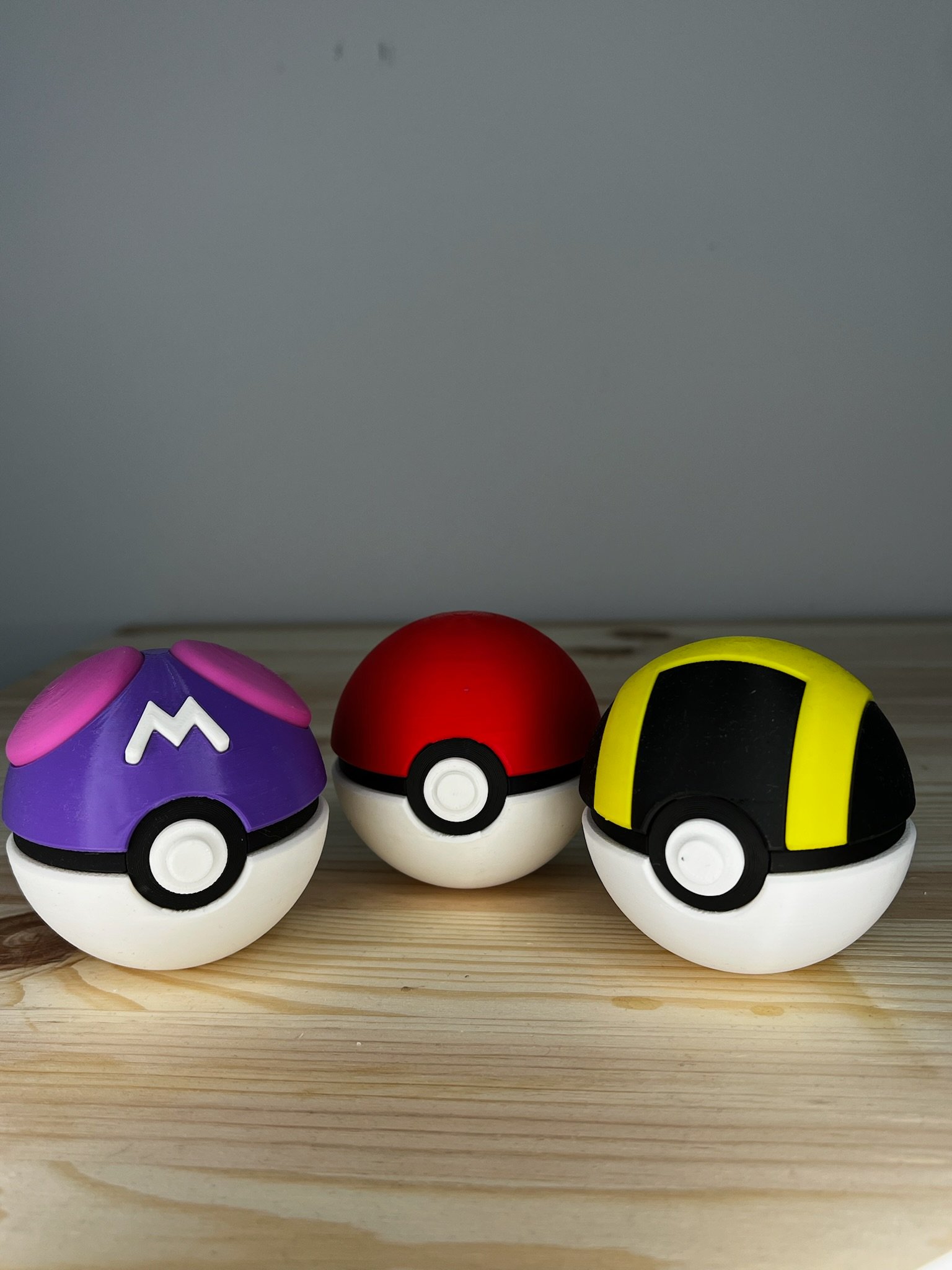 Masterball, pokeball, ultraball01 Pokéballs Básicas - Imagen 1